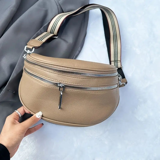 NATALY - Leather Shoulder Bag
