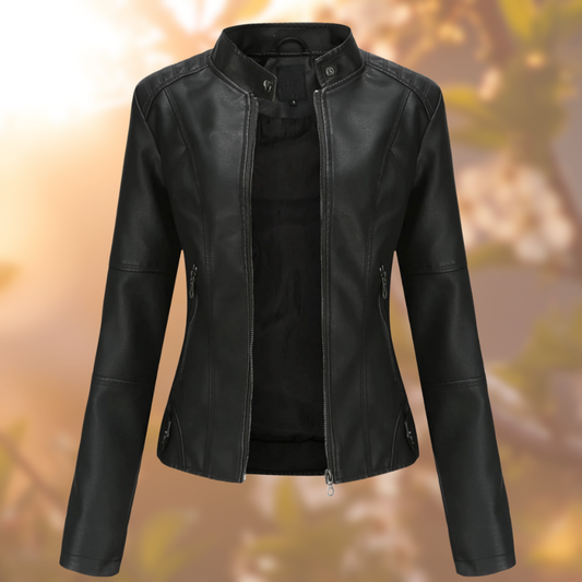 REGINA - The elegant and unique leather jacket
