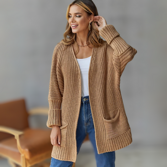 ARANZA - Thick Cardigan Elegance and Warmth in one