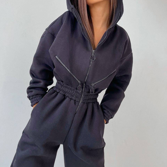 Maisie - Hooded Jumper with Zipper