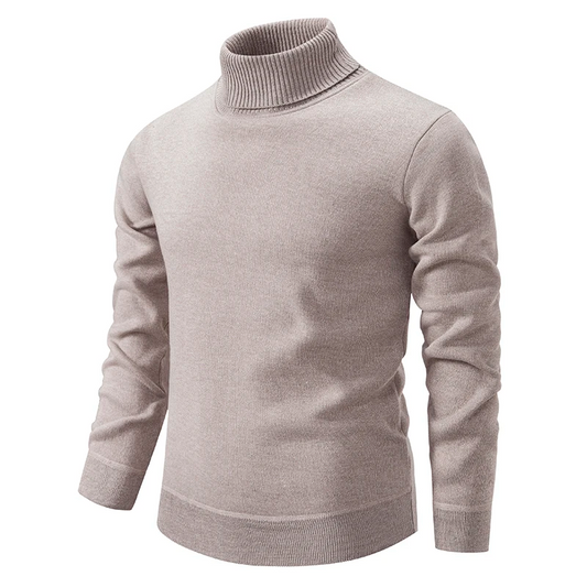 JAIME - Virgin Wool Sweater With Turtleneck