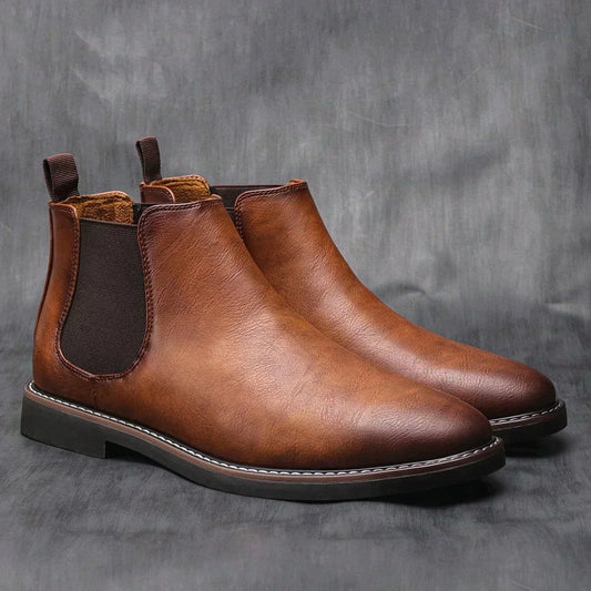 MATHIAS - Elegant Leather Boots for Men